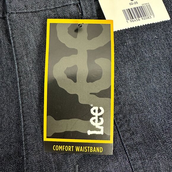 Lee Womens Comfort Waistband Fresno Denim Shorts Size 6 Stretch Cotton Blend - Picture 4 of 12